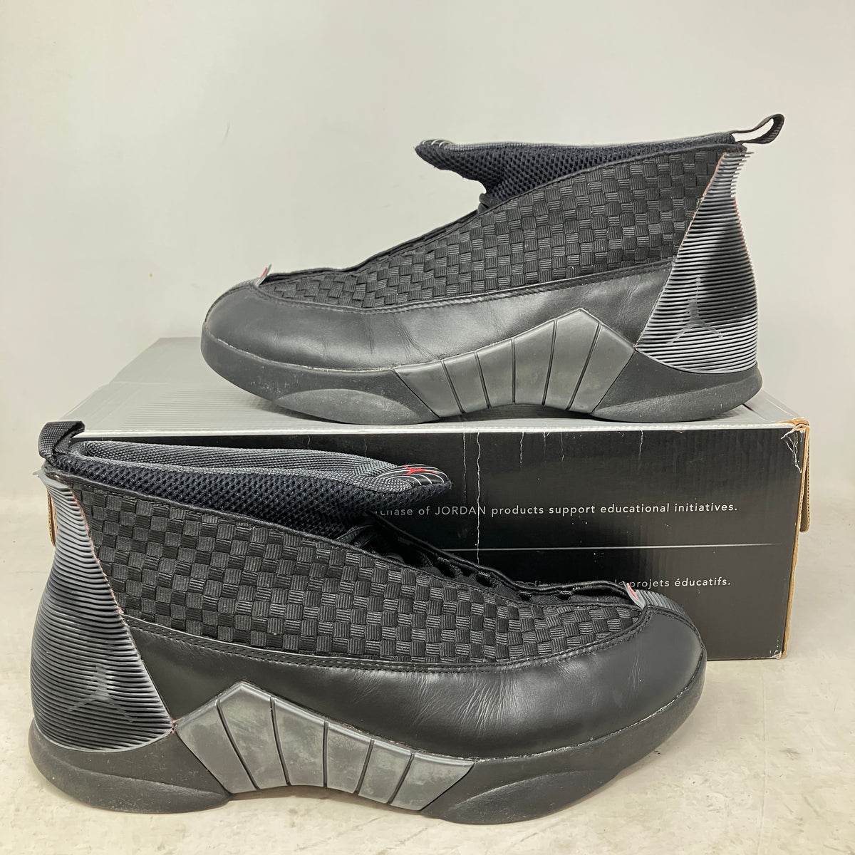 Jordan 15 OG Black Varsity Red (1999)