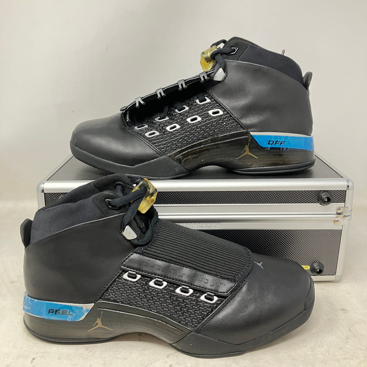 Jordan 17 Black Metallic Silver (2002)