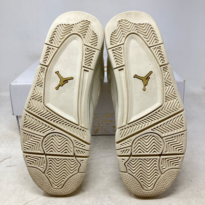 Jordan 4 Retro Metallic Gold (Women's)