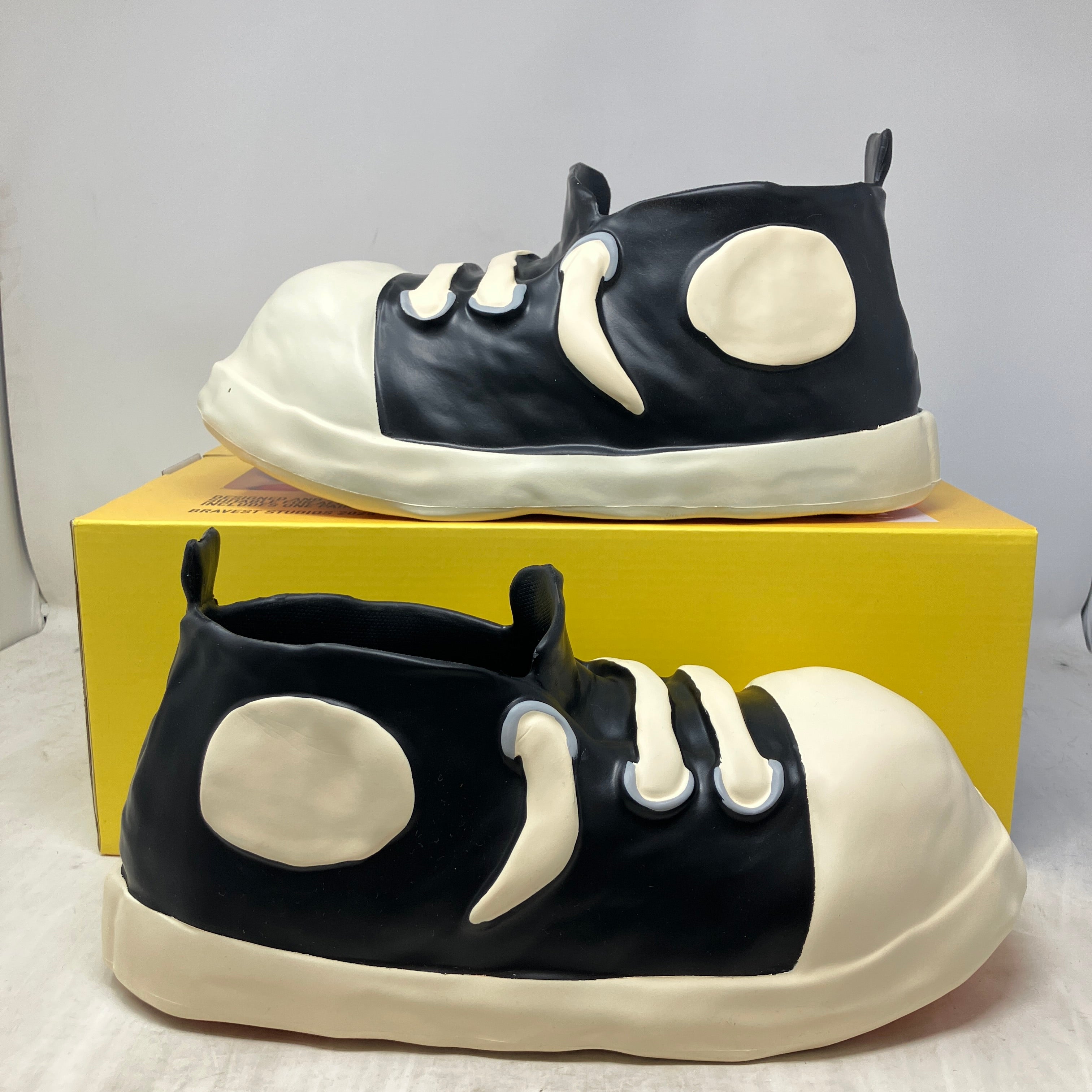 Bravest Studios Clay Shoe Black White