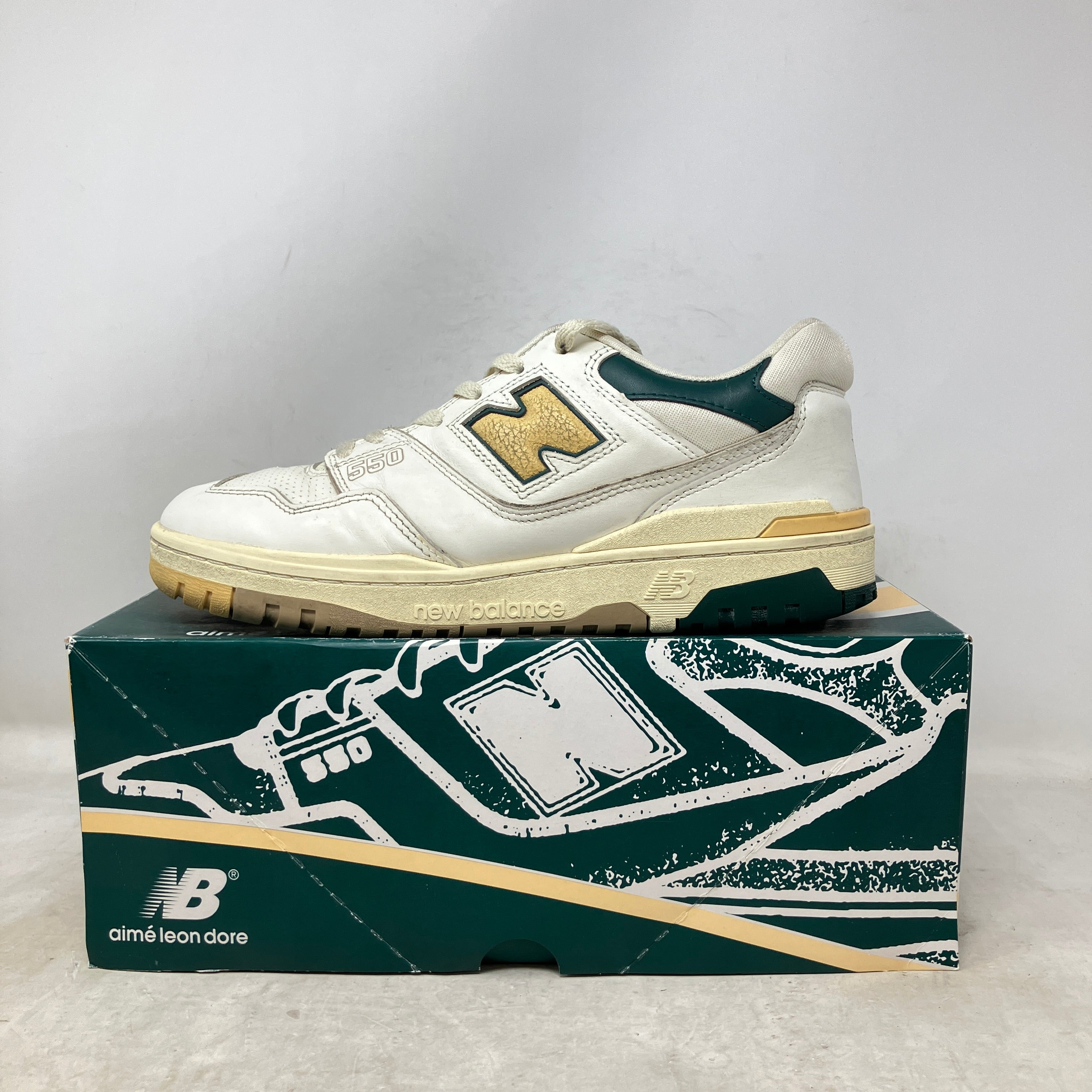 New Balance 550 Aime Leon Dore Natural Green
