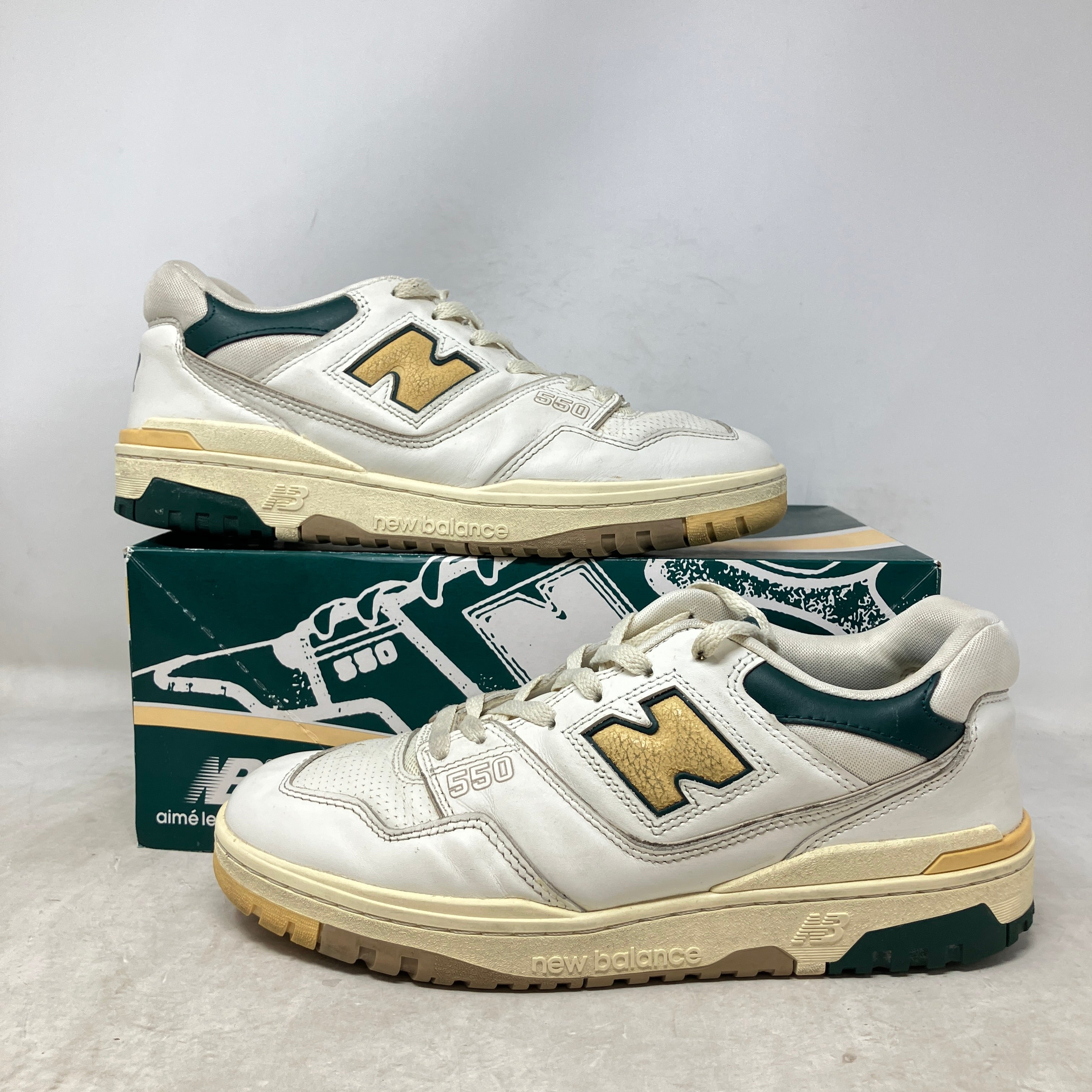 New Balance 550 Aime Leon Dore Natural Green
