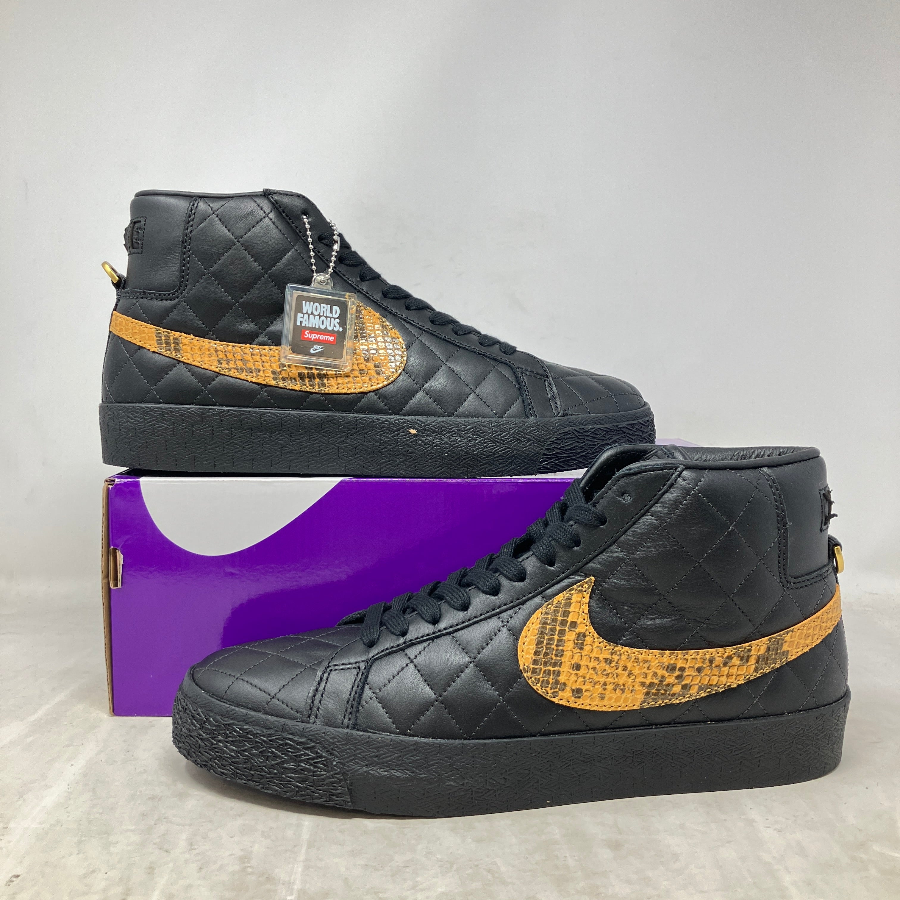 Nike SB Blazer Mid QS Supreme Black – Hidden Realm