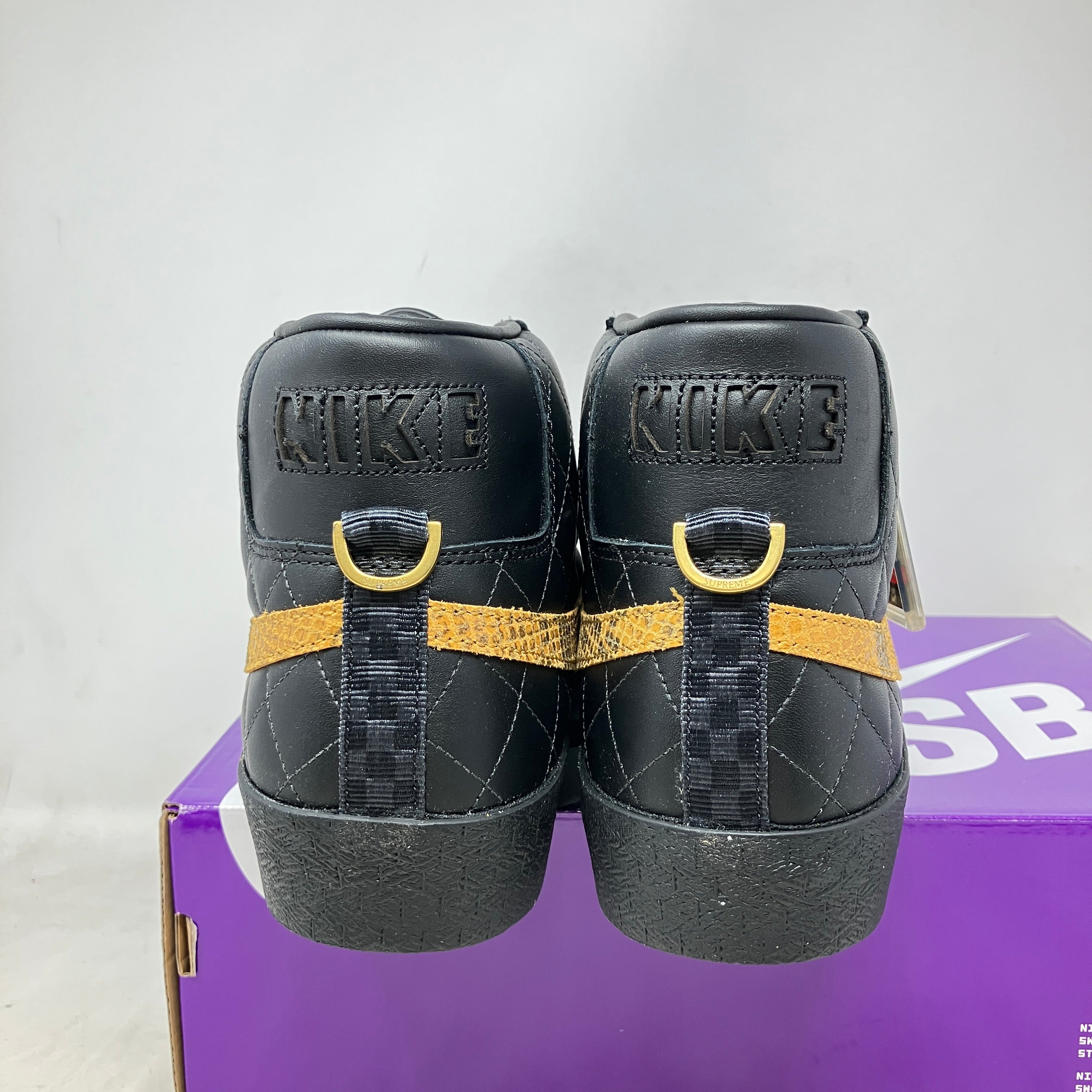 Nike SB Blazer Mid QS Supreme Black – Hidden Realm