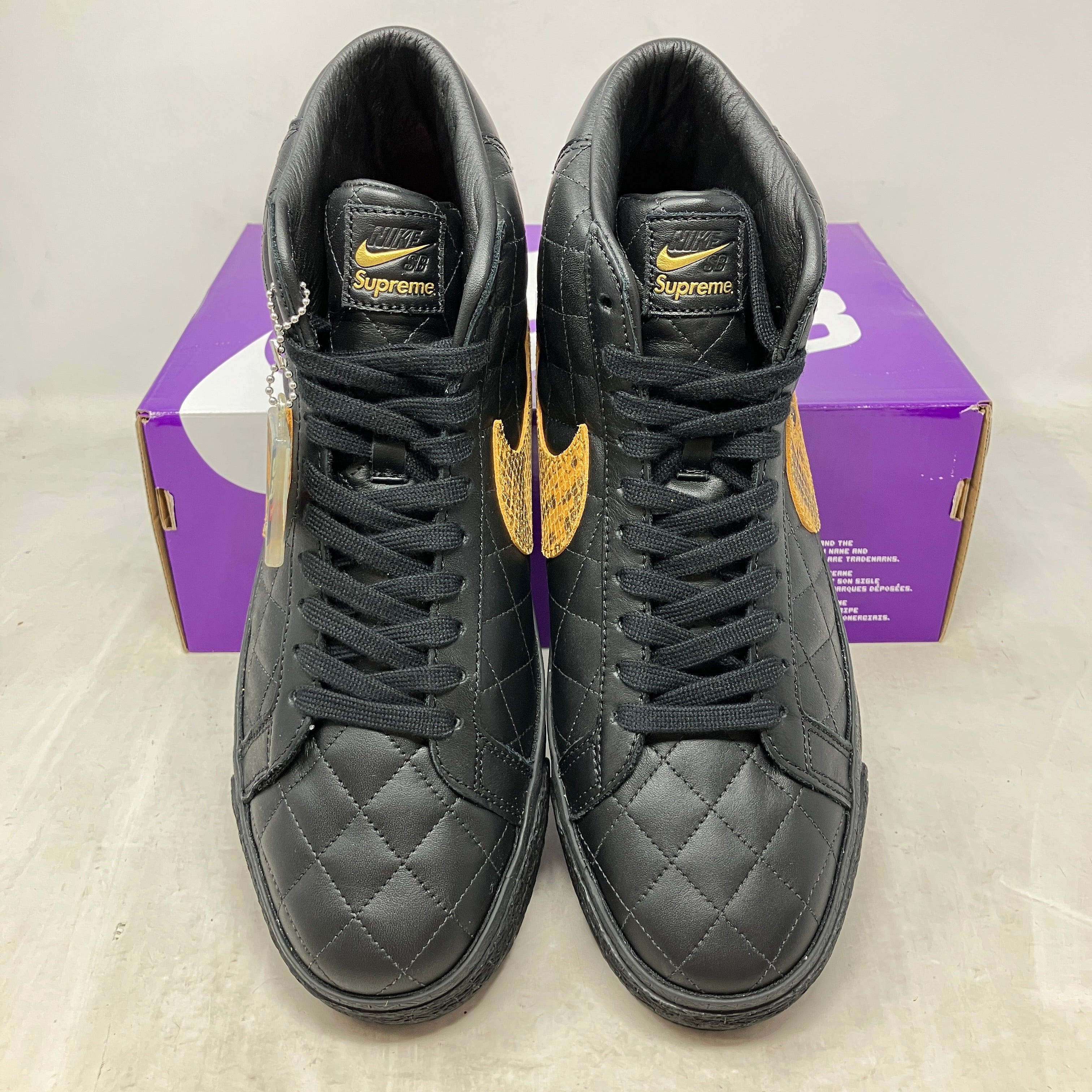 Nike SB Blazer Mid QS Supreme Black – Hidden Realm