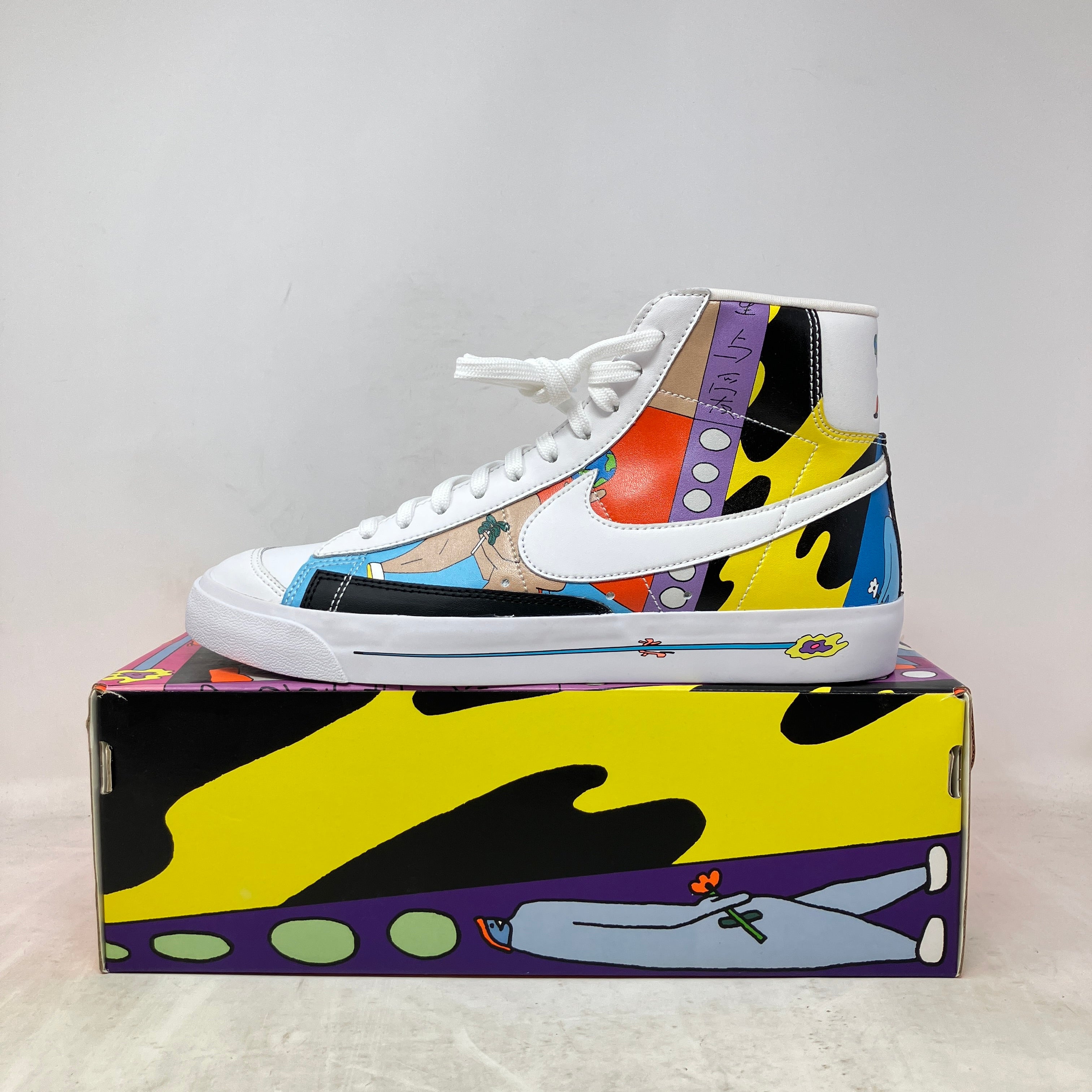 Nike Blazer Mid 77 Flyleather Ruohan Wang