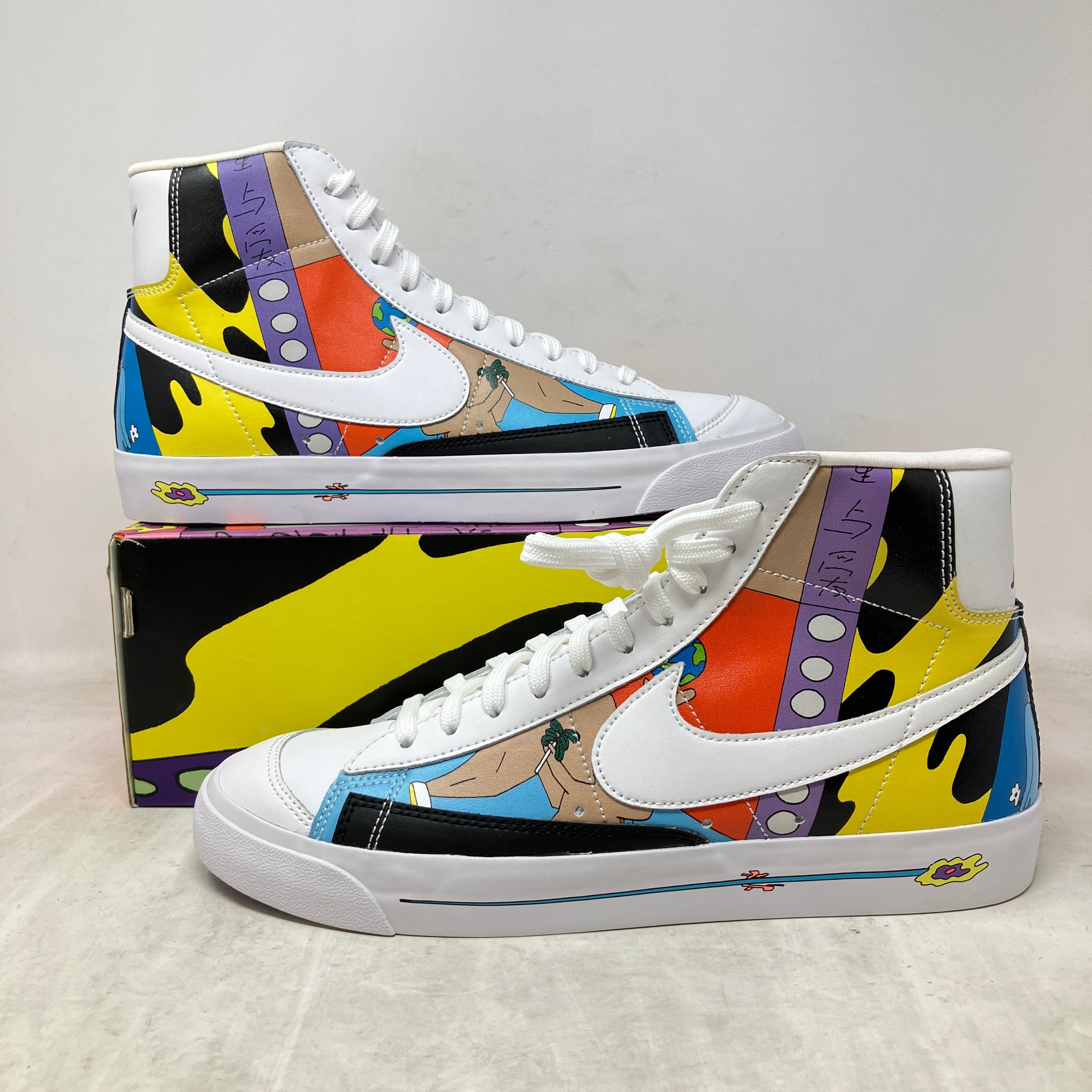 Nike Blazer Mid 77 Flyleather Ruohan Wang