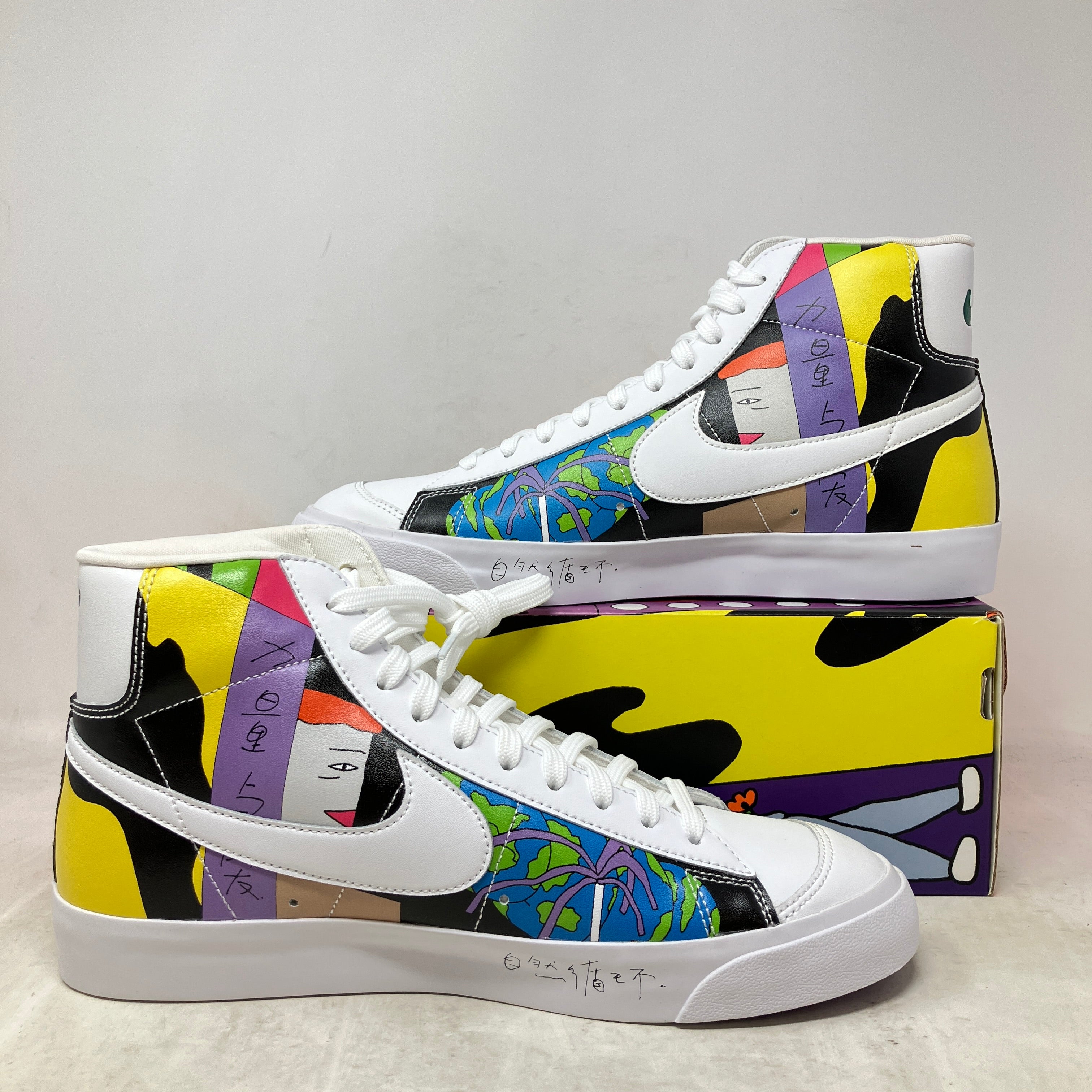 Nike Blazer Mid 77 Flyleather Ruohan Wang