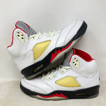 Jordan 5 Retro Fire Red Silver Tongue (2020)