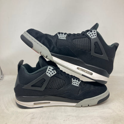 Jordan 4 Retro SE Black Canvas