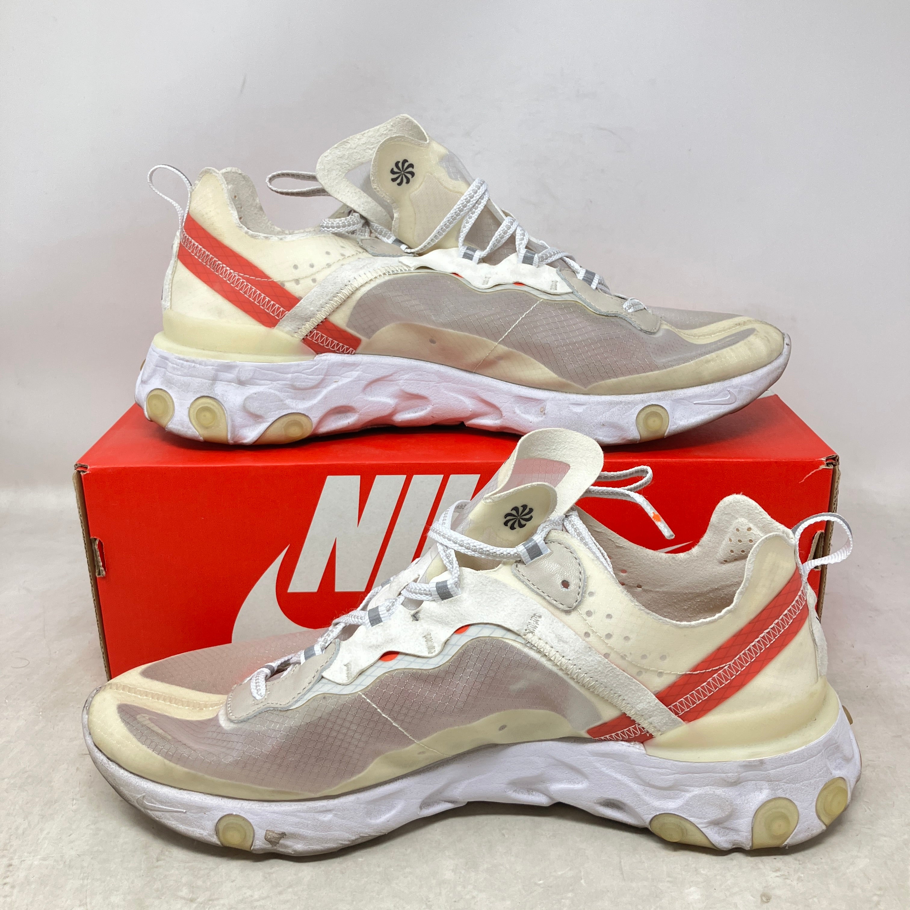 Nike React Element 87 Sail Light Bone