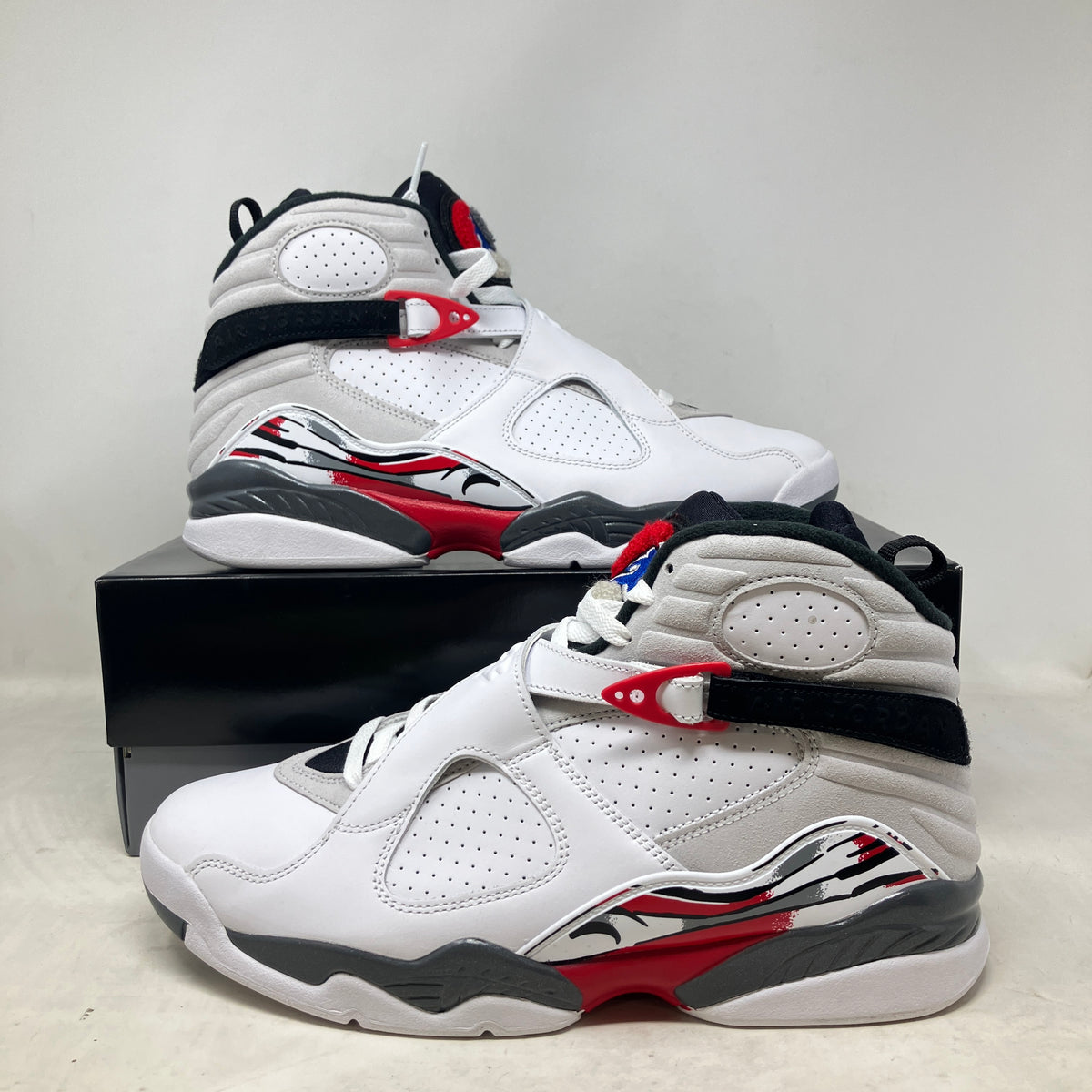 Jordan 8 Retro White True Red (2025)