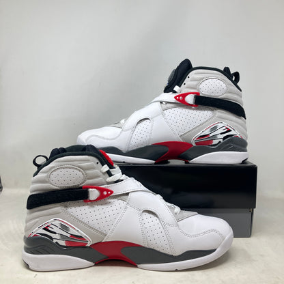 Jordan 8 Retro White True Red (2025)