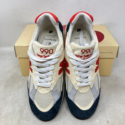 New Balance 990v2 MiUSA Teddy Santis Navy Sea Salt