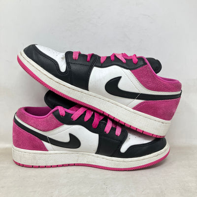 Jordan 1 Low Black Active Fuchsia (GS)