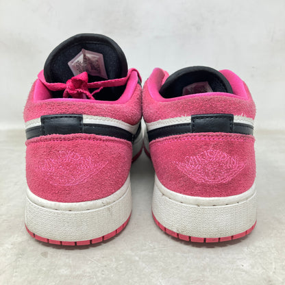 Jordan 1 Low Black Active Fuchsia (GS)