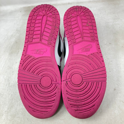 Jordan 1 Low Black Active Fuchsia (GS)