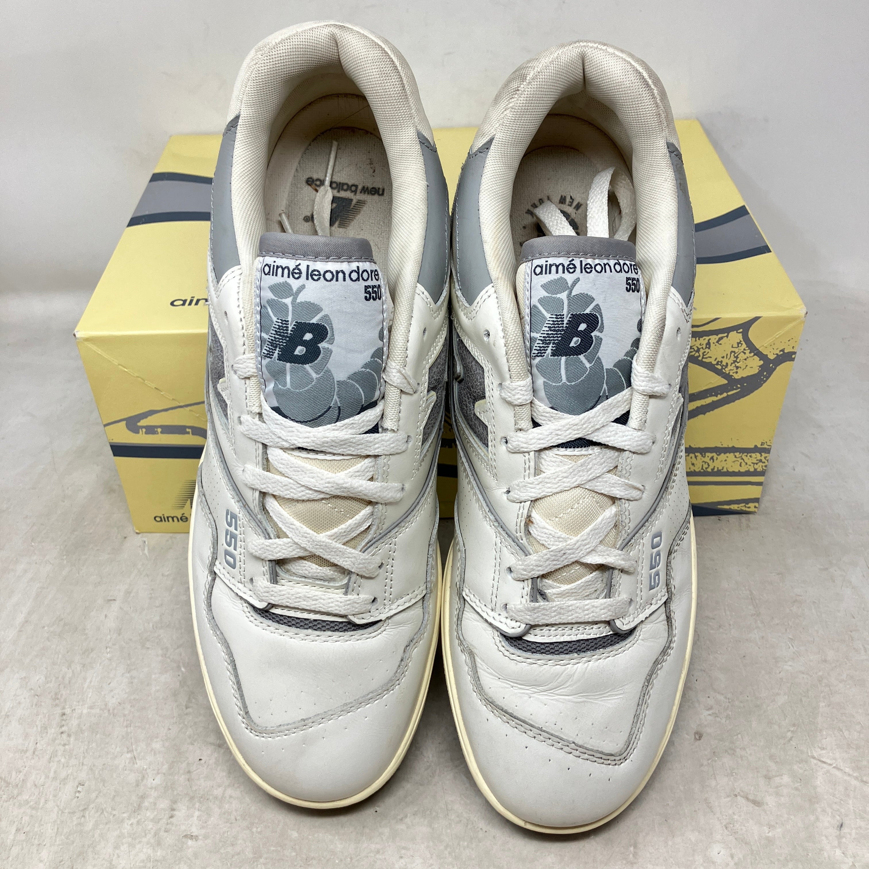 New Balance 550 Aime Leon Dore White Grey