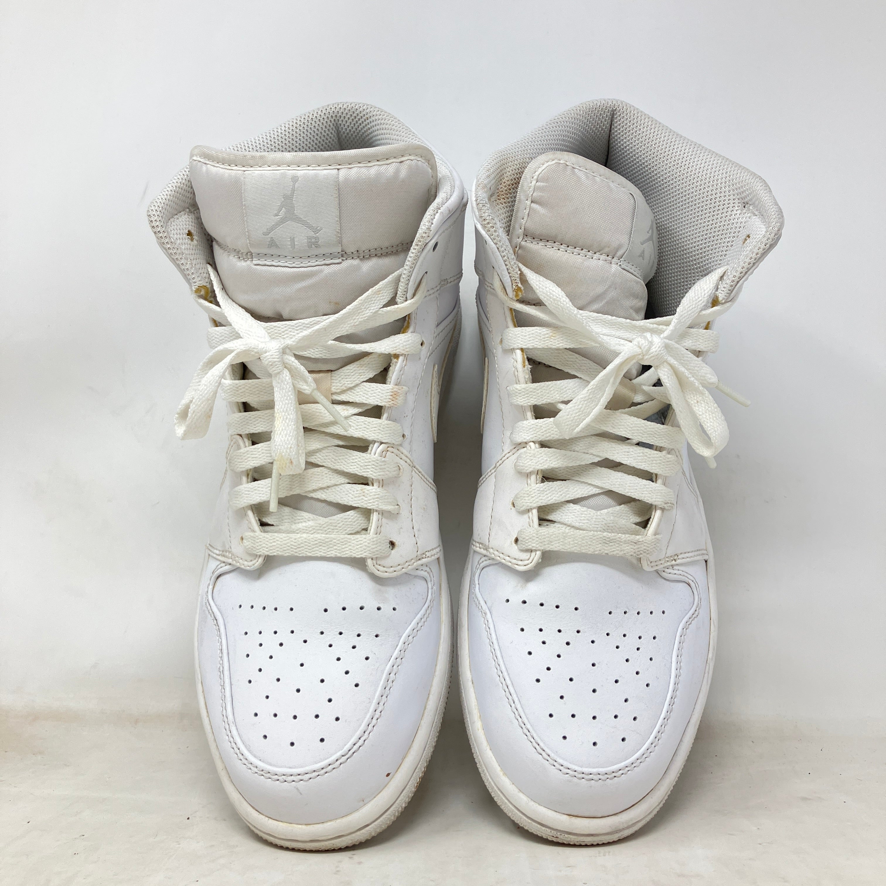 Jordan 1 Mid White/Pure Platinum