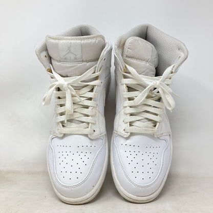 Jordan 1 Mid White/Pure Platinum