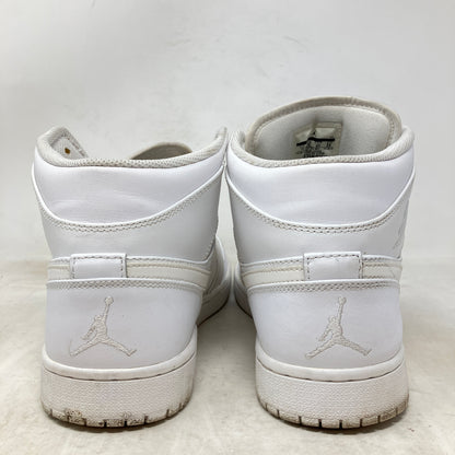 Jordan 1 Mid White/Pure Platinum