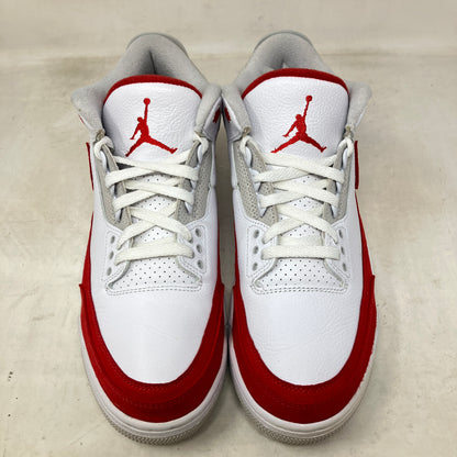 Jordan 3 Retro Tinker White University Red