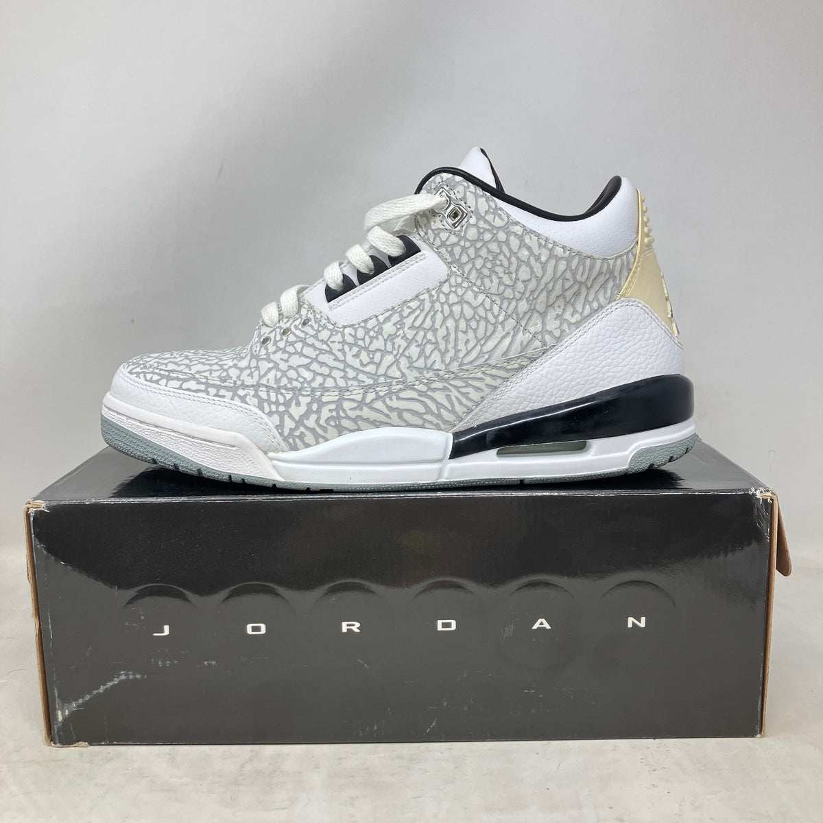 Jordan 3 Retro White Flip (2007)