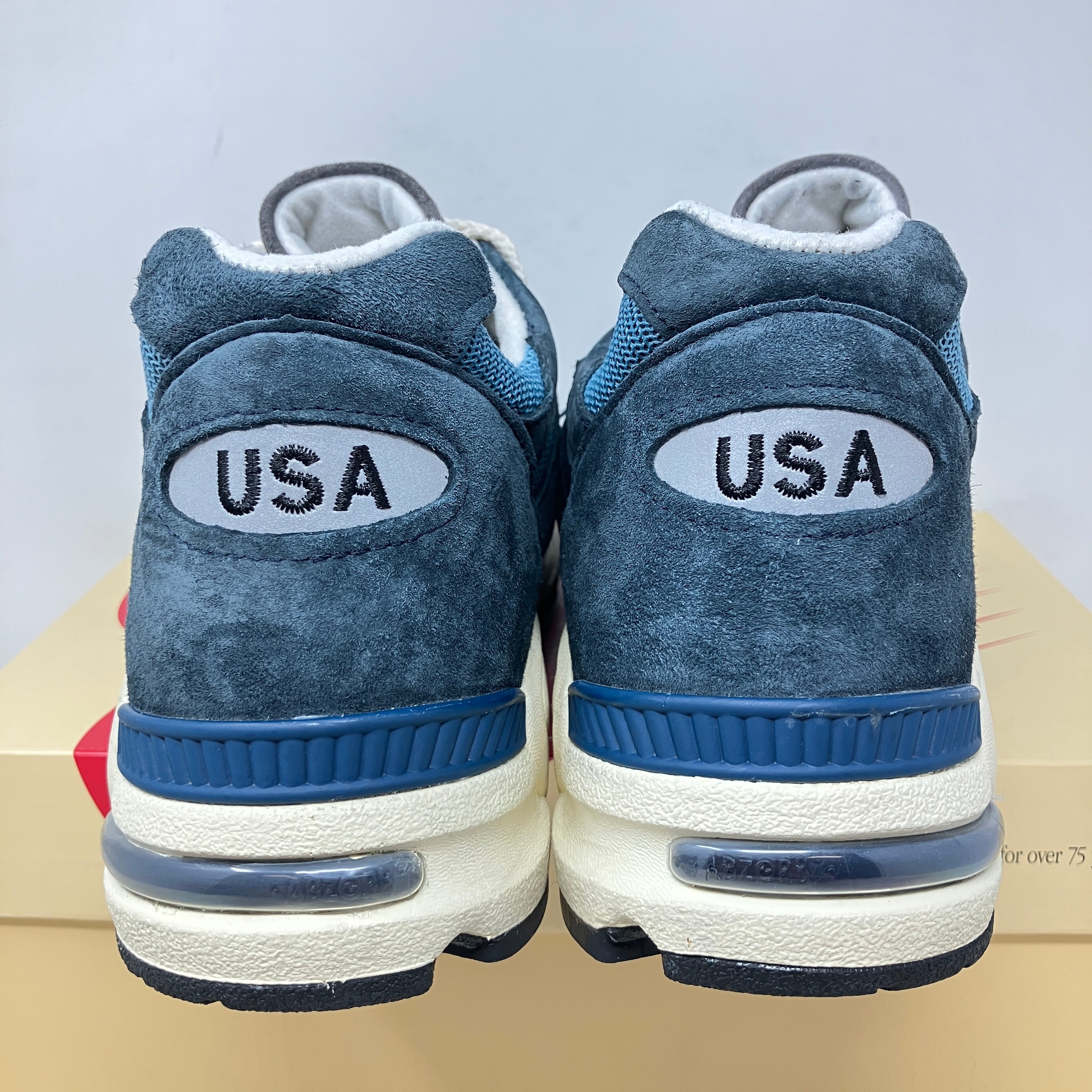 New Balance 990v2 MiUSA Teddy Santis Navy Castlerock – Hidden Realm