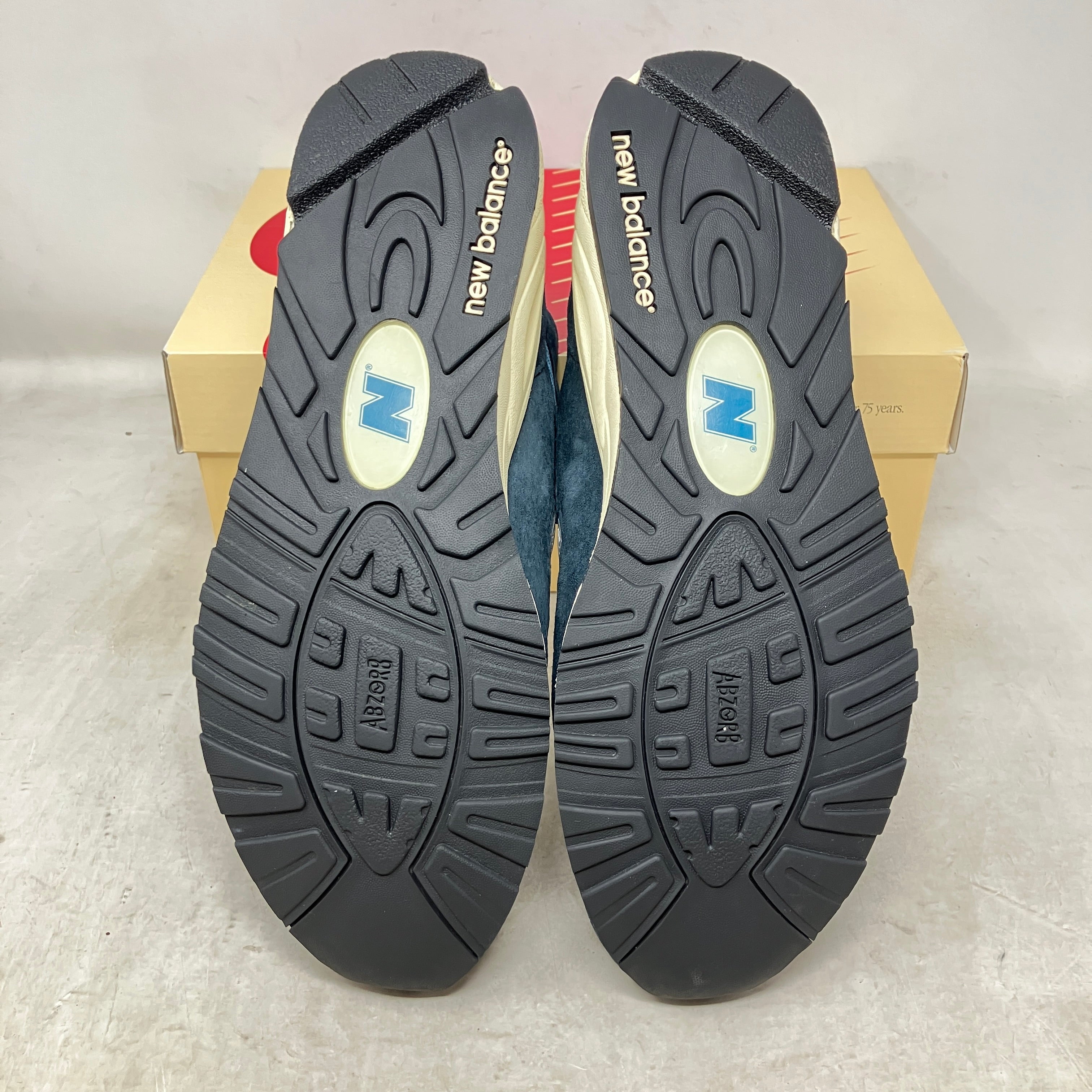 New Balance 990v2 MiUSA Teddy Santis Navy Castlerock – Hidden Realm