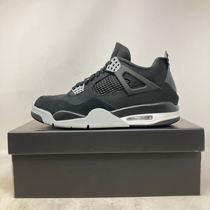 Jordan 4 Retro SE Black Canvas