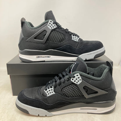 Jordan 4 Retro SE Black Canvas