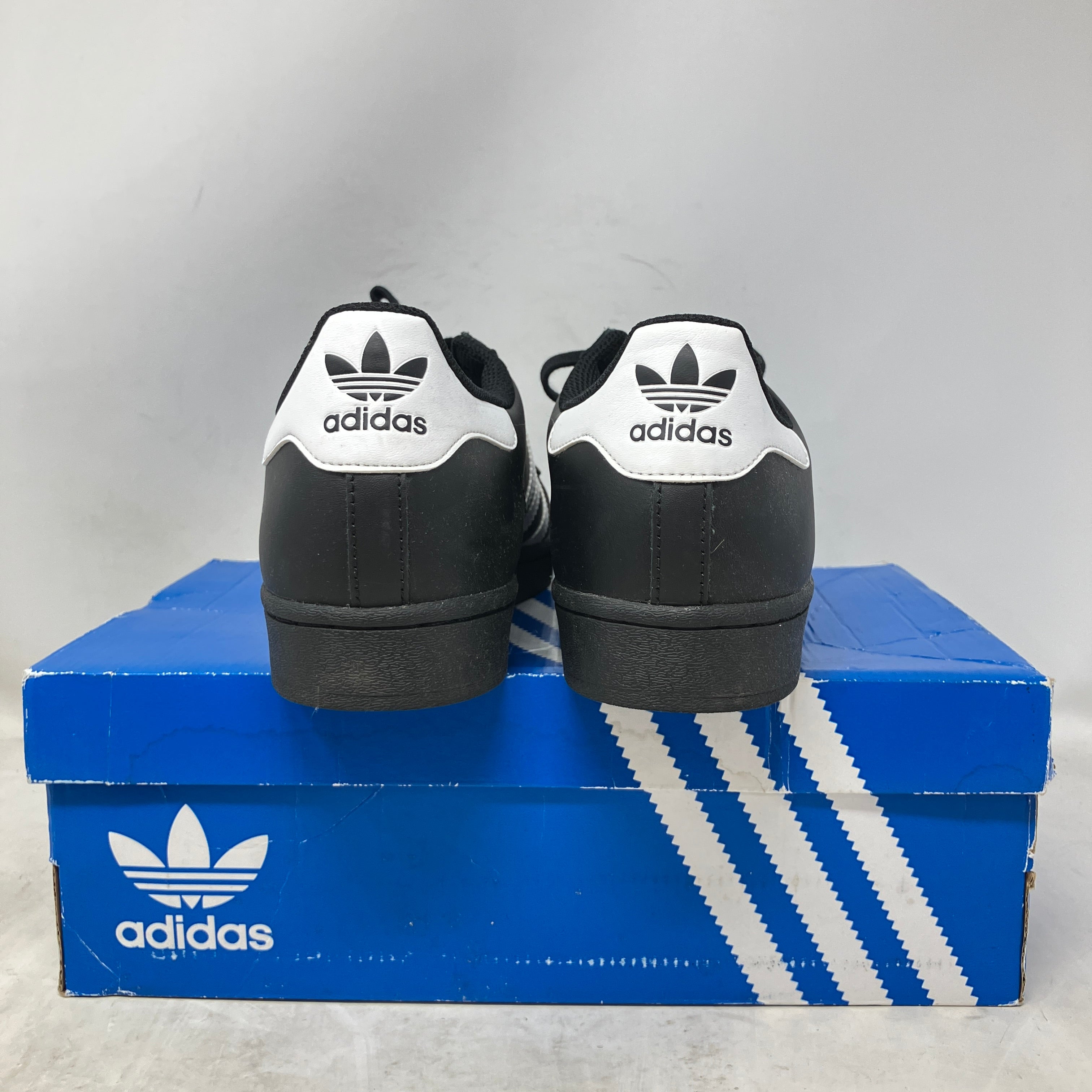 adidas Superstar Core Black Cloud White Gold