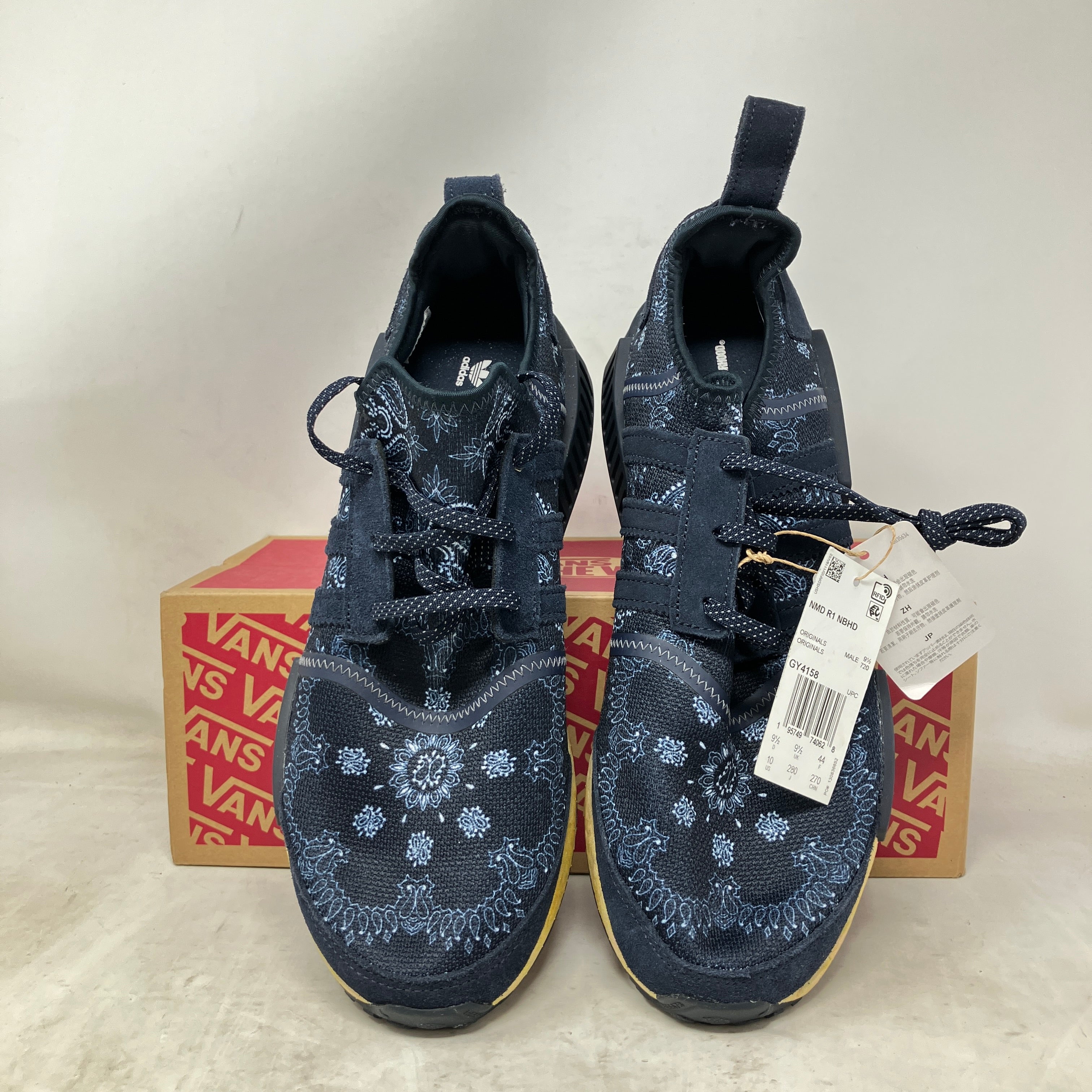 adidas NMD R1 Neighborhood Paisley Night Navy