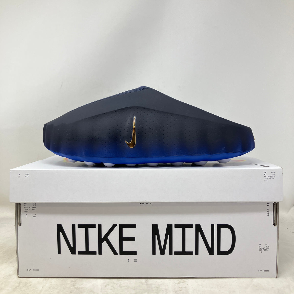 Nike Mind 001 Slide Blackened Blue Game Royal Nike Mind 001 Slide Blackened Blue Game Royal – Hidden Realm main image 4