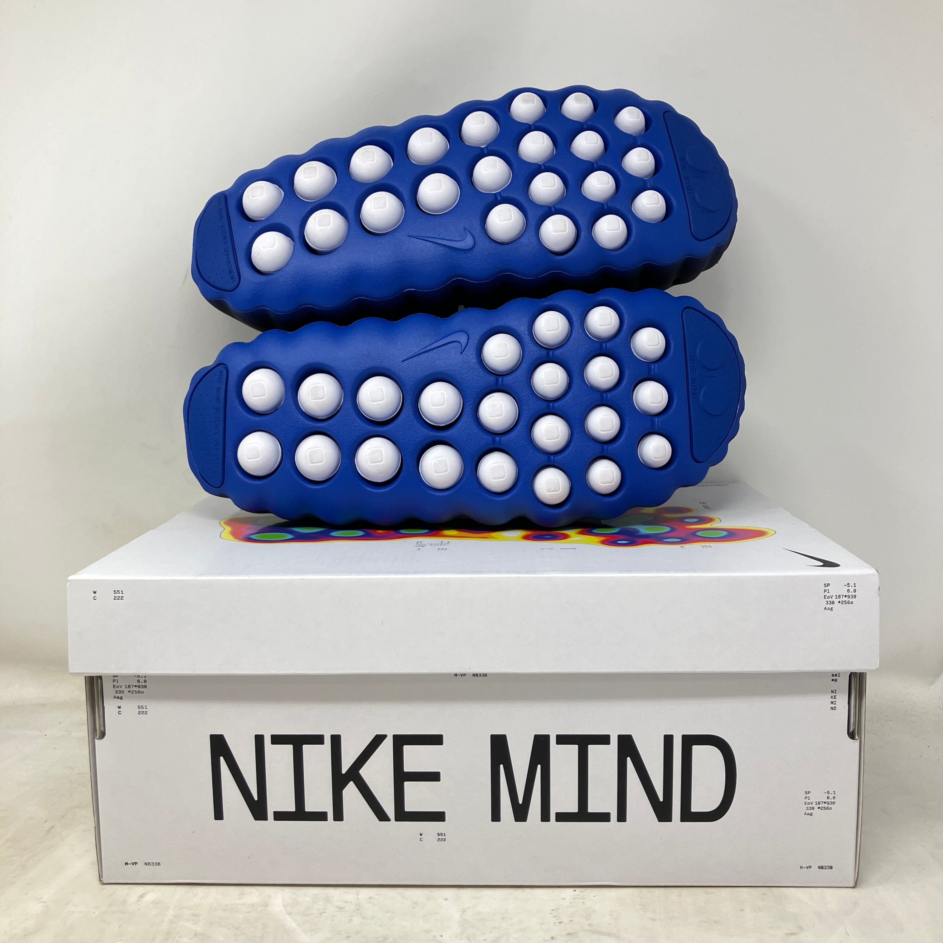 Nike Mind 001 Slide Blackened Blue Game Royal