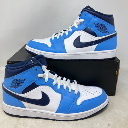 Jordan 1 Mid University Blue Midnight Navy