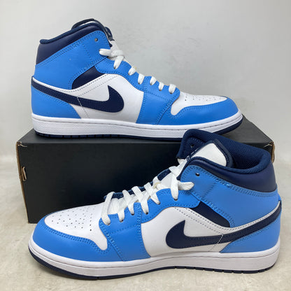 Jordan 1 Mid University Blue Midnight Navy