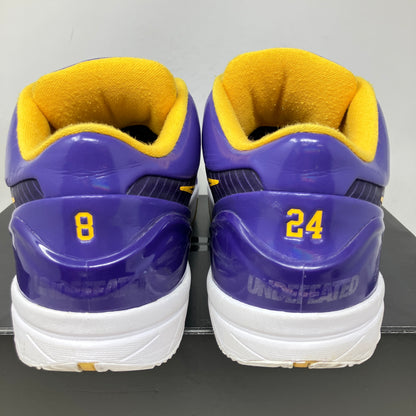 Nike Kobe 4 Protro Undefeated Los Angeles Lakers