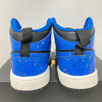 Jordan 1 Mid Royal Paint Splatter (PS)