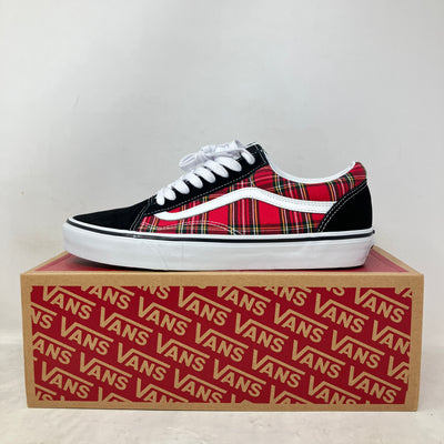 Vans Old Skool 36 Plaid Red