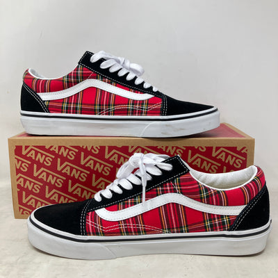 Vans Old Skool 36 Plaid Red
