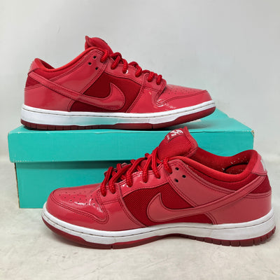 Nike SB Dunk Low Red Patent Leather
