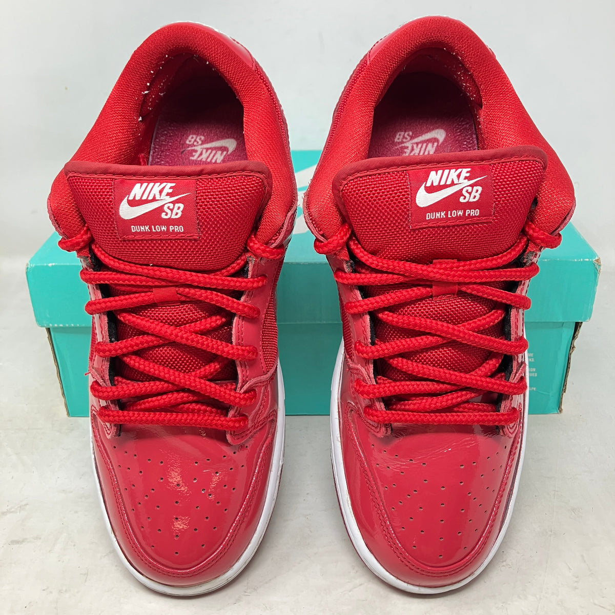 Nike SB Dunk Low Red Patent Leather