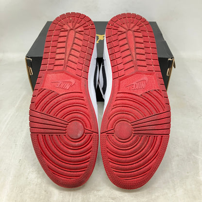 Jordan 1 Low White University Red Black