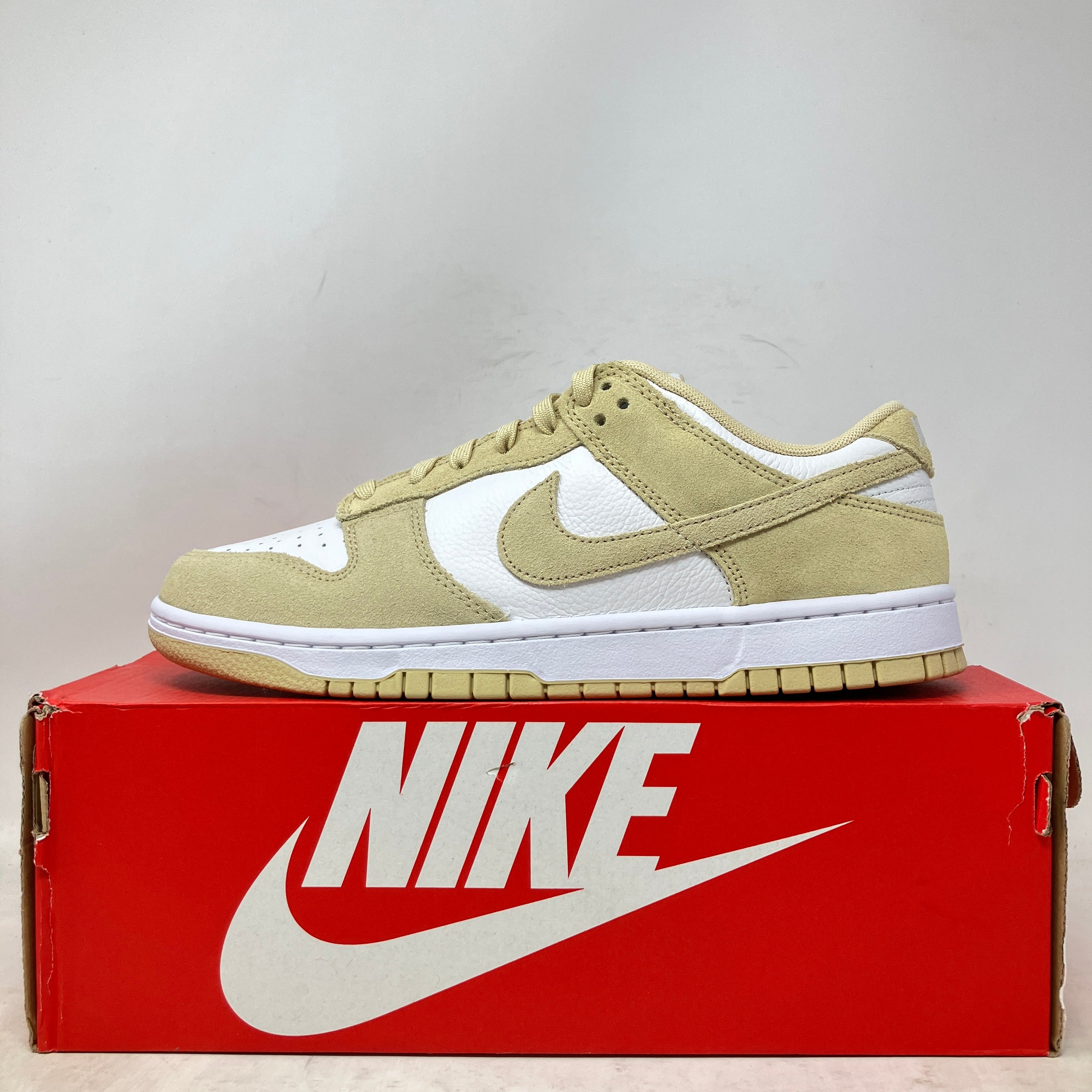 Nike Dunk Low SE Team Gold Suede