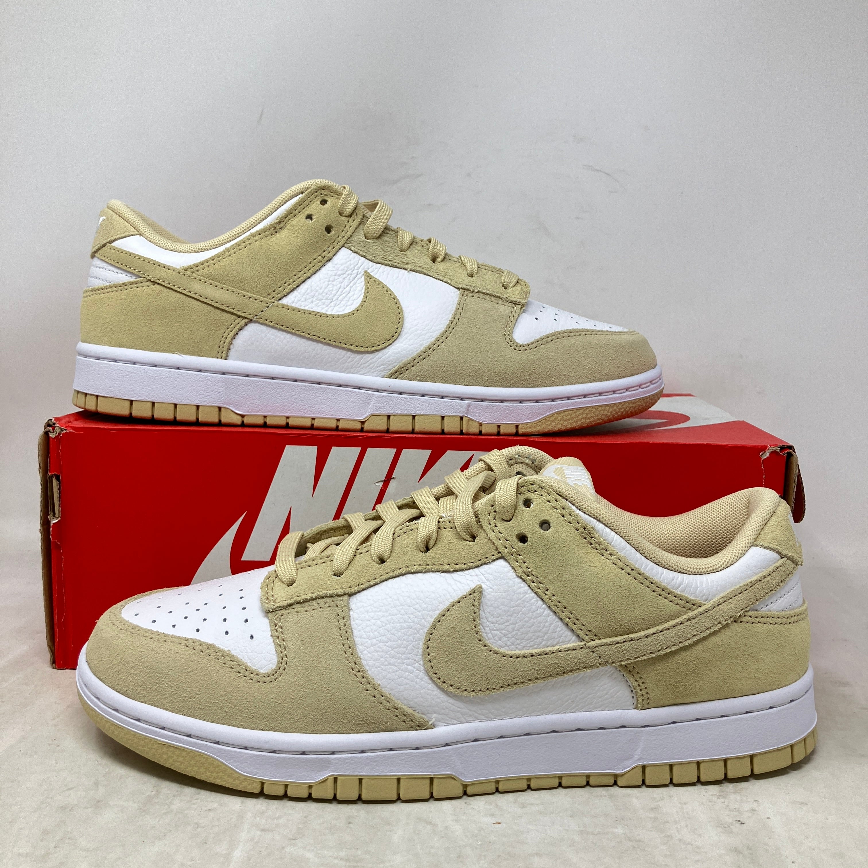 Nike Dunk Low SE Team Gold Suede