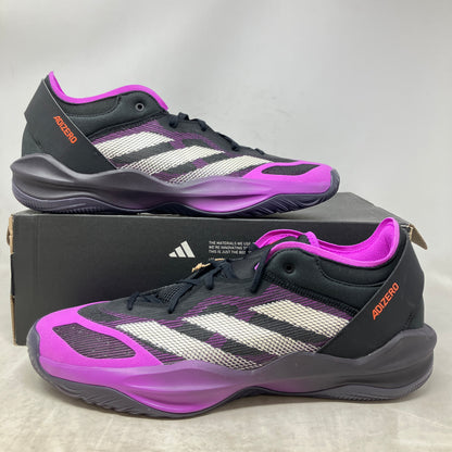 adidas Adizero Select 2.0 Low Core Black Purple Burst Aurora Black