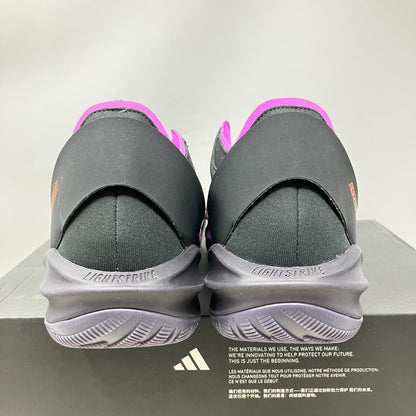 adidas Adizero Select 2.0 Low Core Black Purple Burst Aurora Black