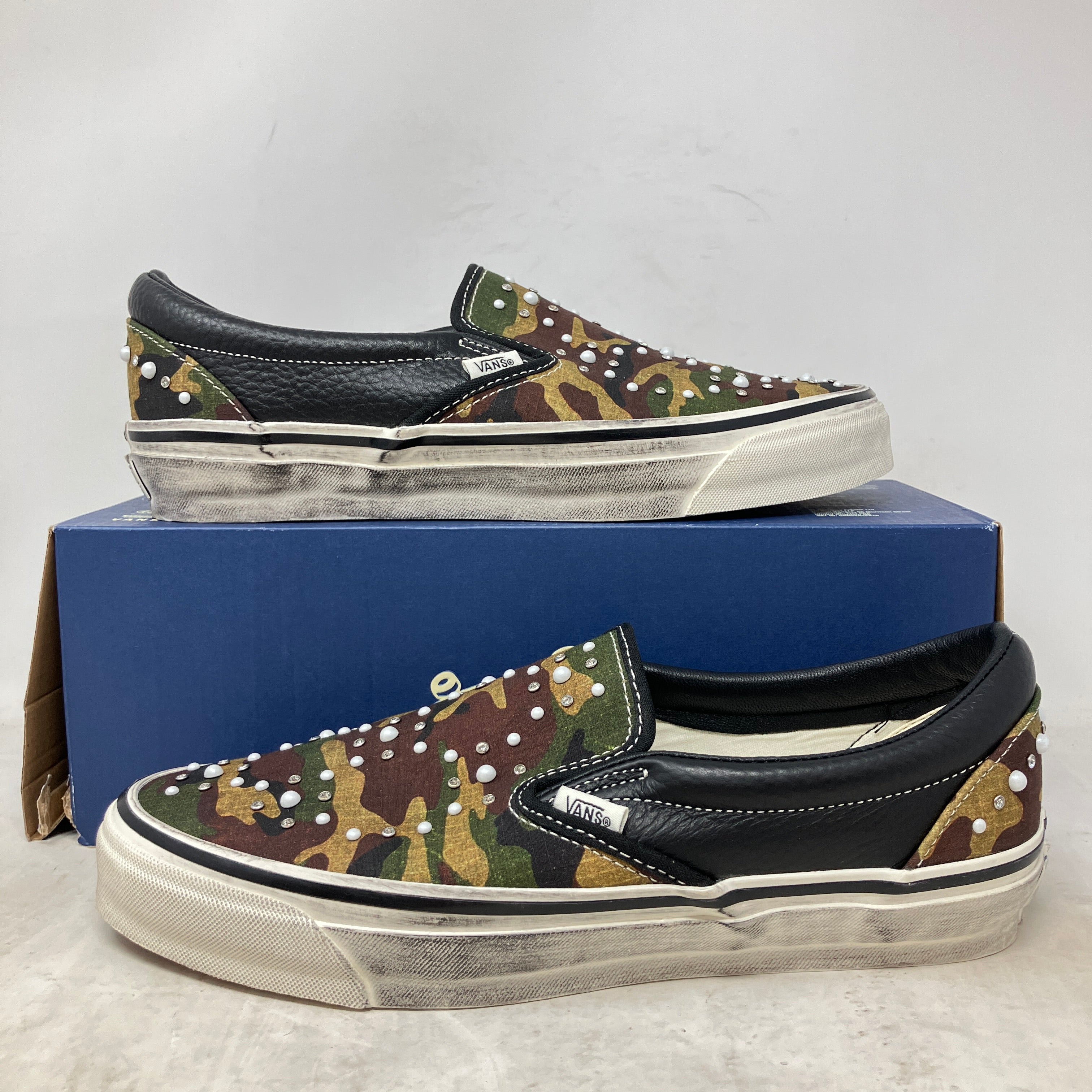 Vans LX Classic Slip-On 98 Pearlized Pack Camo Black