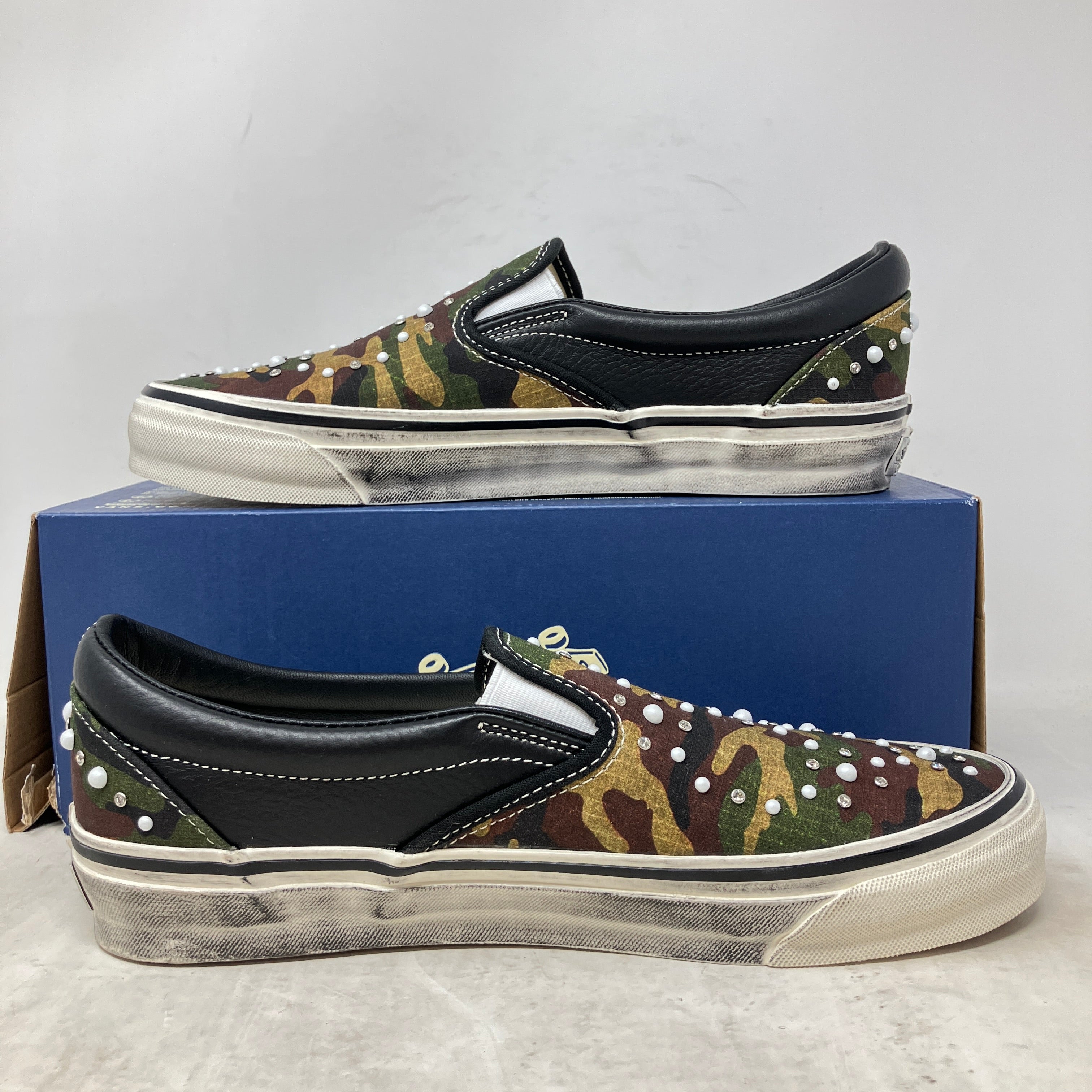 Vans LX Classic Slip-On 98 Pearlized Pack Camo Black